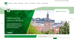 Desktop Screenshot of buchen.de